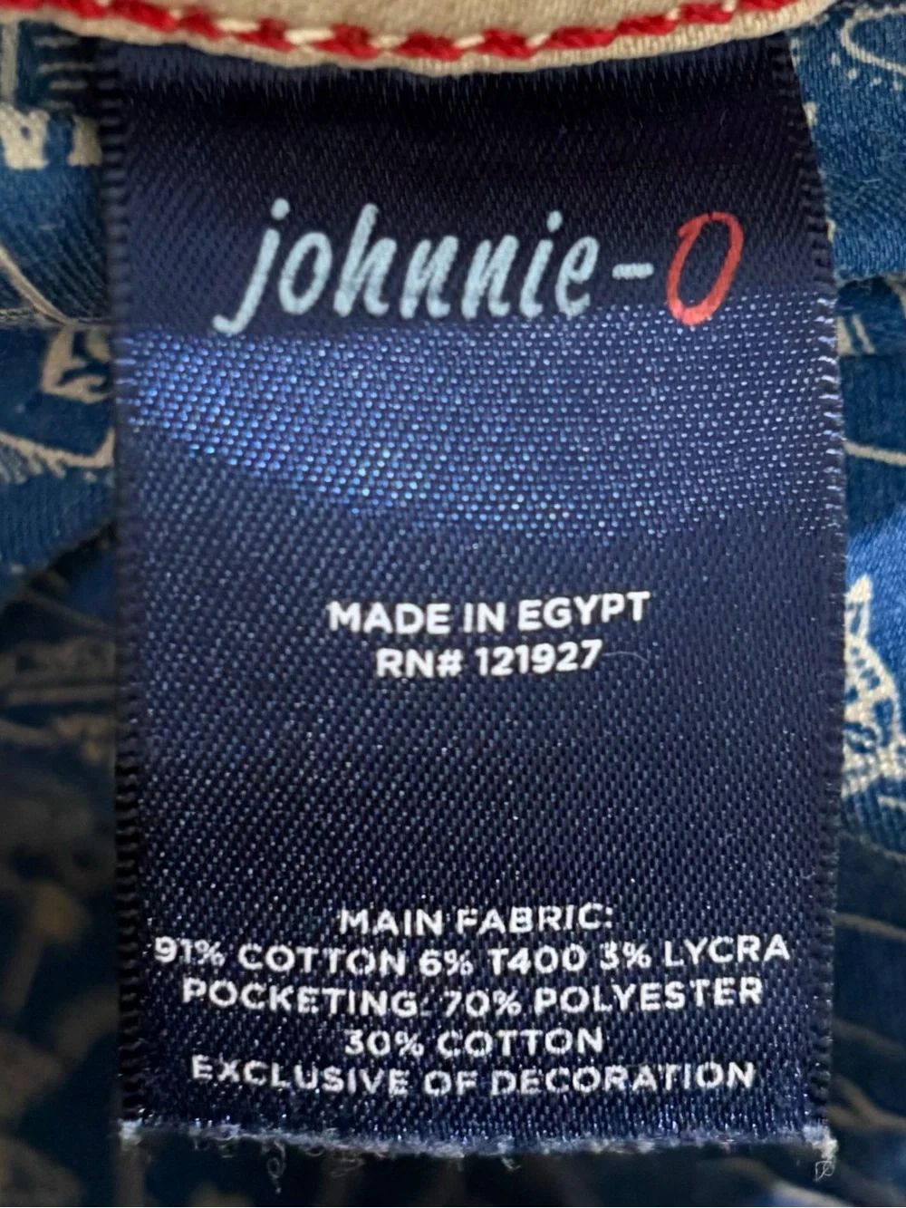 johnnie-O Slim Straight Khaki Chinos (33)